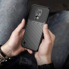 FORCELL pouzdro Thunder Case pro Motorola Moto E7 , černá, 9111201922433