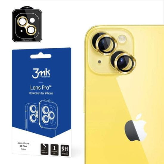 3MK 3MK Apple iPhone 14 Plus - 3mk Lens Protection Pro Yellow, 5903108519328