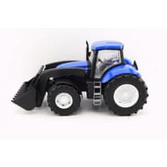 Adriatic Traktor modrý s radlicí 40cm
