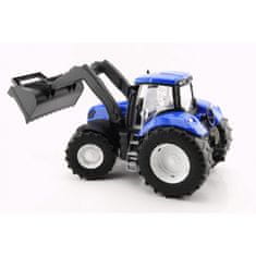 Adriatic Traktor modrý s radlicí 40cm