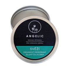 Angelic Svěží organický krémový deodorant zelený čaj & grep 50 ml