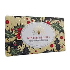 English Soap Company Vánoční tuhé mýdlo - Zimní ovoce, 190g