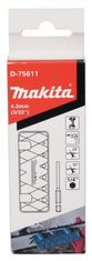 Makita měrka a diamantový pilník 4 mm, šestihran 1/4´´ pro ostření pilových řetězů (D-75611)