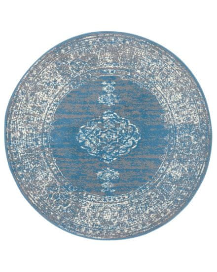 Hanse Home Kusový koberec Gloria 105516 Sky Blue kruh