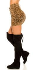 Amiatex Dámská sukně 108304 + Ponožky Gatta Calzino Strech, zvířecí potisk, 36