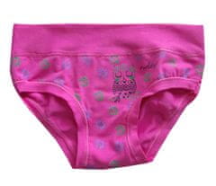 EMY Bimba 2467 tmavě růžové dívčí kalhotky se sovičkou Barva: fuxia, Velikost: 92