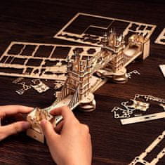 Manboxeo 3D dřevěná stavebnice – Tower Bridge