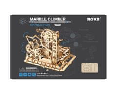 Manboxeo 3D dřevěná stavebnice – Kuličková dráha Climber