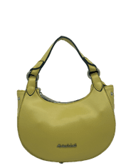 Marina Galanti hobo bag Jitka – menší pevná kabelka přes rameno ve žluté