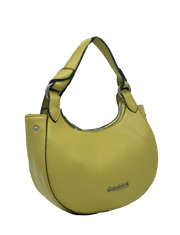 Marina Galanti hobo bag Jitka – menší pevná kabelka přes rameno ve žluté
