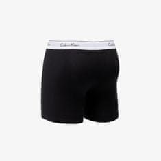 Calvin Klein Boxerky Modern Cotton Stretch Boxer Brief 3-Pack Black/ White/ Grey Heather S S Různobarevný