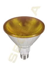Segula Segula 50761 LED reflektorová žárovka PAR 38 žlutá E27 18 W (120 W) 1.100 Lm 40d