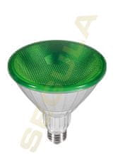 Segula Segula 50763 LED reflektorová žárovka PAR 38 zelená E27 18 W (120 W) 660 Lm 40d