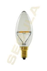 Segula Segula 55250 LED svíčka horizontální vlákno čirá E14 1,5 W (10 W) 90 Lm 2.200 K