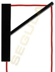 Segula Segula 80533 SET Pinocchio nástěnné svítidlo černá s textilním kabelem červená - E27