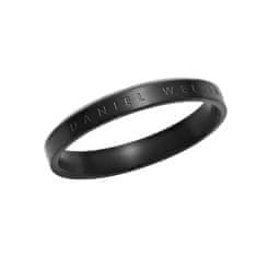 Daniel Wellington Originální černý prsten Classic DW00400 (Obvod 54 mm)