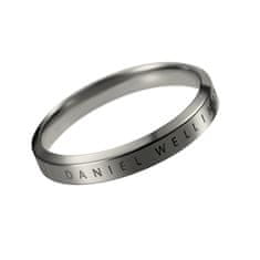 Daniel Wellington Originální antracitový prsten Classic DW00400 (Obvod 50 mm)