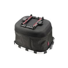 KLICKfix Košík Carrybag GT - na nosič, uni, černý/puntíky