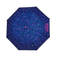 Perletti Cool Kids, Dětský reflexní skládací deštník Smile/růžový, 15640