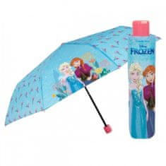 Perletti Dívčí skládací deštník Disney Frozen Blue, 50256