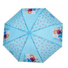 Perletti Dívčí skládací deštník Disney Frozen Blue, 50256