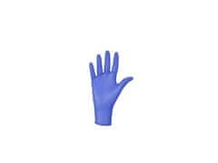 MERCATOR MEDICAL NITRYLEX BASIC - Nitrilové rukavice (bez pudru) tm. modré, 100 ks, R-019, XS