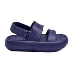 Pěnové sandály ProWater na suchý zip Navy Blue velikost 32