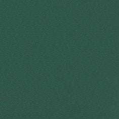 Vidaxl Zatahovací boční markýza tmavě zelená 180 x 500 cm