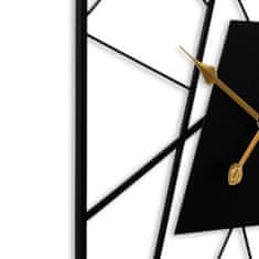 MPM QUALITY Designové kovové hodiny Pharrell, černá