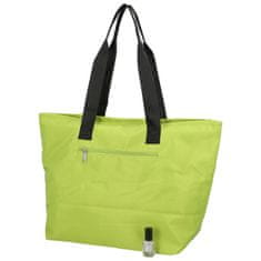 MaxFly Velká dámská taška přes rameno Vivien, výrazná zelená