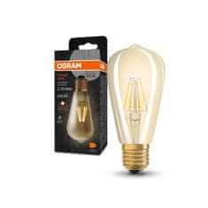 Osram LEDVANCE Vintage 1906 Edison 35 Filament 4W 824 Gold E27 4099854091377