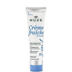 Nuxe Hydratační krém, odličovací mléko a vyplňující maska 3v1 Creme Fraiche De Beauté (Moisturising Cream