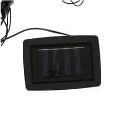 MG Garland solární řetěz 10 LED 3.8m, černá