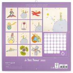 Grooters Poznámkový kalendář Malý princ 2025, 30 × 30 cm