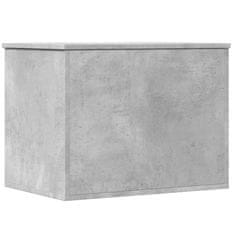 Petromila Úložný regál betonově šedý 60 x 42 x 46 cm kompozitní dřevo