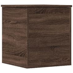 Vidaxl Úložný box hnědý dub 40 x 42 x 46 cm kompozitní dřevo