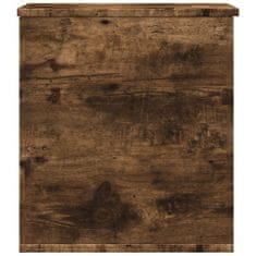 Vidaxl Úložný box kouřový dub 40 x 42 x 46 cm kompozitní dřevo