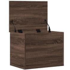 Vidaxl Úložný box hnědý dub 60 x 42 x 46 cm kompozitní dřevo