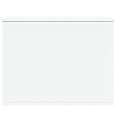 Petromila Úložný box bílý 60 x 42 x 46 cm kompozitní dřevo