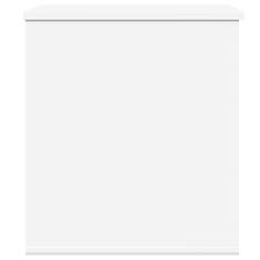 Vidaxl Úložný box bílý 60 x 42 x 46 cm kompozitní dřevo