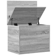 Petromila Úložný box šedý sonoma 60 x 42 x 46 cm kompozitní dřevo