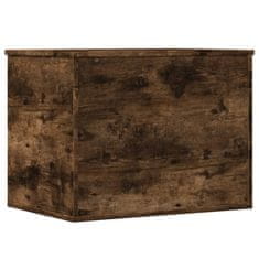 Petromila Úložný box kouřový dub 60 x 42 x 46 cm kompozitní dřevo
