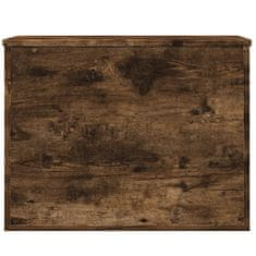 Petromila Úložný box kouřový dub 60 x 42 x 46 cm kompozitní dřevo