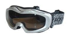 ACRAsport BROTHER B112-S lyžařské brýle - stříbrné