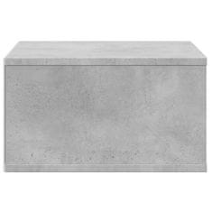 Vidaxl Stojan na tiskárnu betonově šedý 49x40x22,5 cm kompozitní dřevo