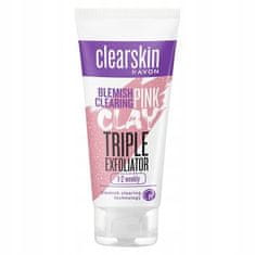 Avon  Clearskin Čisticí Peeling S Růžovým Jílem