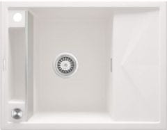 BPS-koupelny Dřez Magnetic s odkapávačem, granit - ZRM A11A alabastr