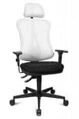 Topstar Kancelářská aktivní židle Sitness 90 bílá s podhlavníkem