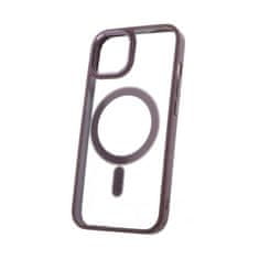 CPA Silikonové TPU pouzdro Satin Clear Mag pro iPhone 13 fialové (GSM178103)
