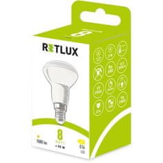 Retlux LED žárovka RLL 651 R50 E14 Spot 8W WW D
